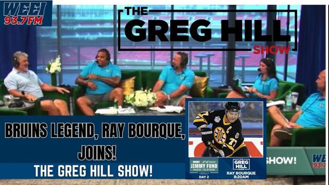 Boston Bruins Legend, Ray Bourque, Joins! Boston Memories? || The Greg Hill Show
