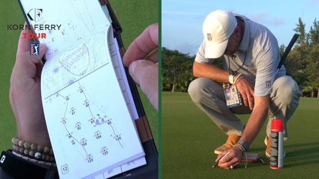 Korn Ferry Tour Tournament Director, Jordan Harris, explains how hole locations are chosen