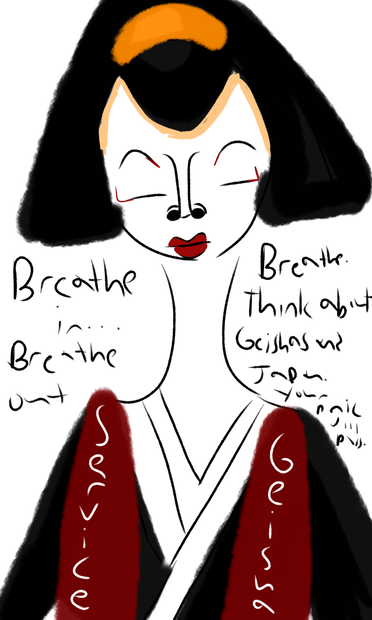 Service Japanese Geisha