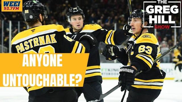 Bruins Dealing Big Names? Would Boston Move Pastrnak, Marchand and/or Swayman? ||The Greg Hill Show!