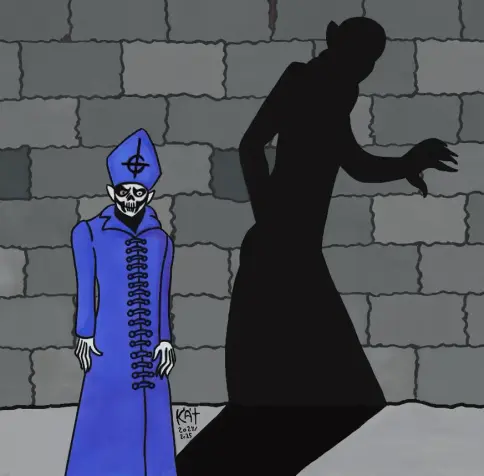Kät-Toon Ghost Fanart:
Ghostferatu with a shadow in Nosferatu style