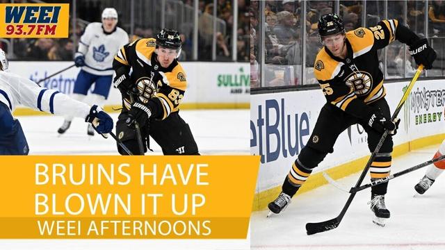 Breaking: Brad Marchand trade proves the Boston Bruins are in "Full rebuild mode" | WEEI Afternoons
