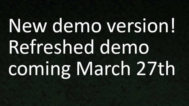 Play the demo now on march 27