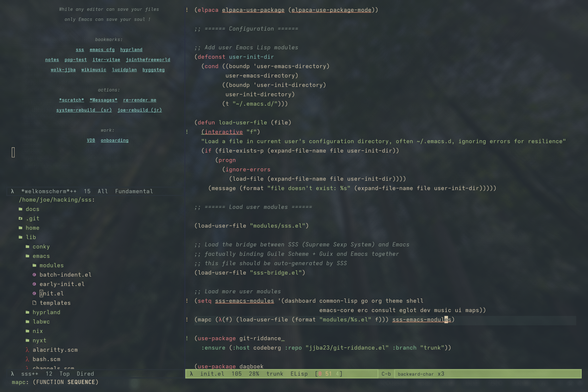 emacs workflow