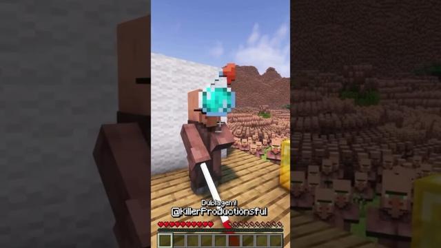 EU SALVEI UM ALDEÂO DA CEGUEIRA! | MINECRAFT | GROXMC  #minecraft #gameplay #groxmc #manhunt