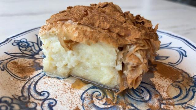 Greek dessert for (Orthodox) Easter is best thing I ate in Indy this week