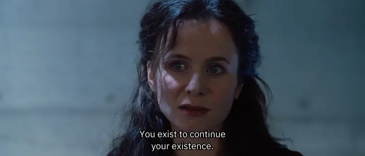 You live to continue your existence.