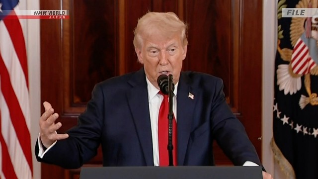 Trump claims to be in no rush for deals with Japan, others