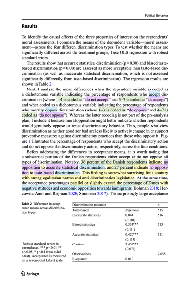 Explication of the "moral approval" variables.