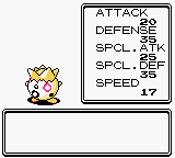Screenshot of Pokémon Gold