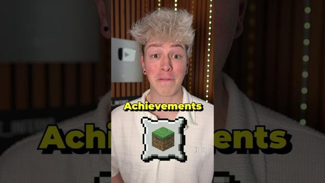 Minecraft Achievements ENTFERNT? #minecraft #mcserver #bedrock #java #singleplayer #mojang