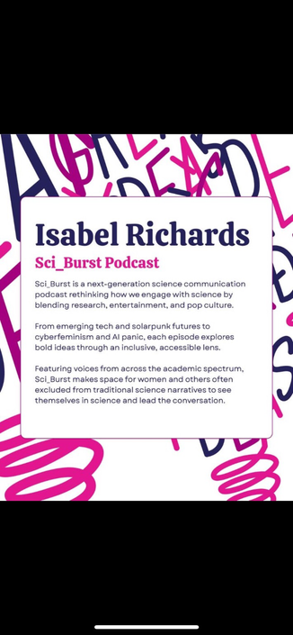 Sci_Burst is a next-gen science communication podcast rethinking how we engage with science by blending research, entertainment, and pop culture.