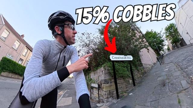Cycling a 15% Cobbled Climb to test the NEW Insta360 X5 - Constitution Hill, Swansea
