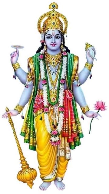 Lord Madhusūdan
भगवान श्री मधुसूदन

Source - https://dharohar.hargharpuja.com/om-jai-jagdish-hare-2/4462