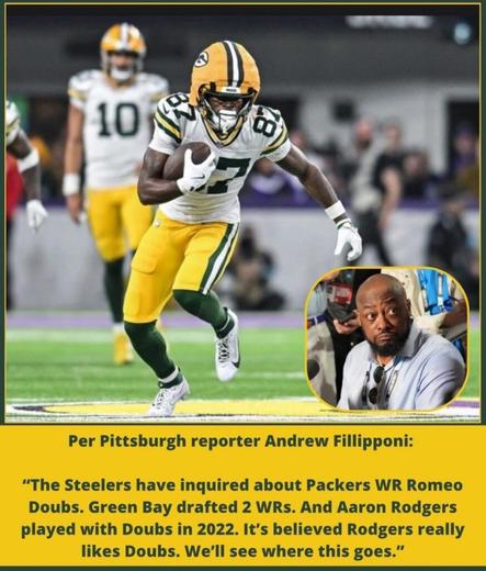 Steelers inquiring about Doubs?
