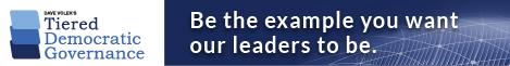 Be the example you want our leaders to be.