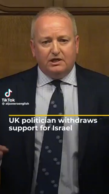 Conservative MP Mark Pritchard says he "got it wrong" about Israel and condemned its actions against Palestinians in Gaza and the occupied West Bank