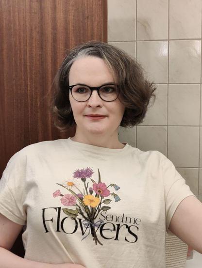 a trans woman selfie