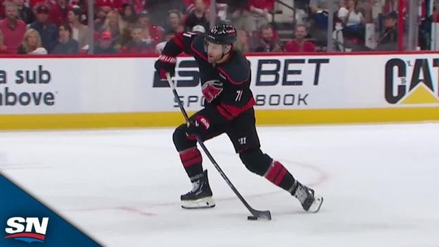 Hurricanes' Taylor Hall Beats Logan Thompson To Score On Breakaway