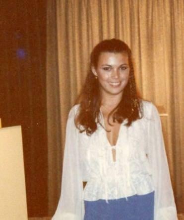 Vanna White, late 1970s.