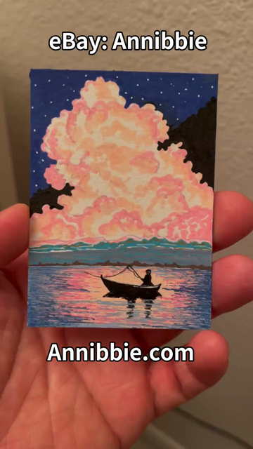 Join our Mailing Club waiting list here: https:// Annibbie.com Ebay: http:// Ebay.com/usr/annibbie # watercolor # painting # art # artist # drawing # aceo # annibbie # acrylic_pain