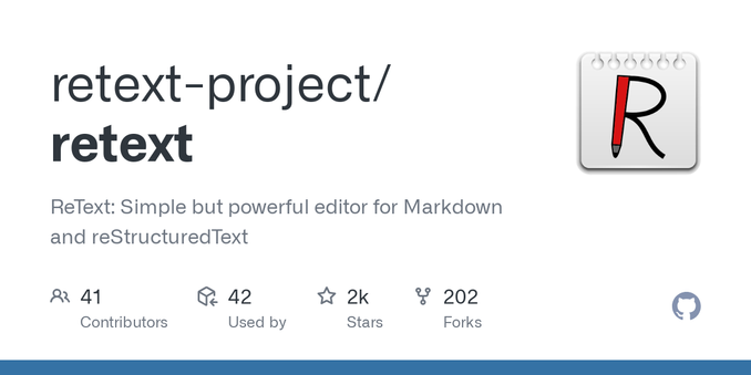 ReText: Simple but powerful editor for Markdown and reStructuredText - retext-project/retext