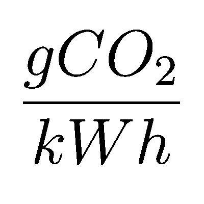 grid carbon intensity equation grid carbon intensity equation