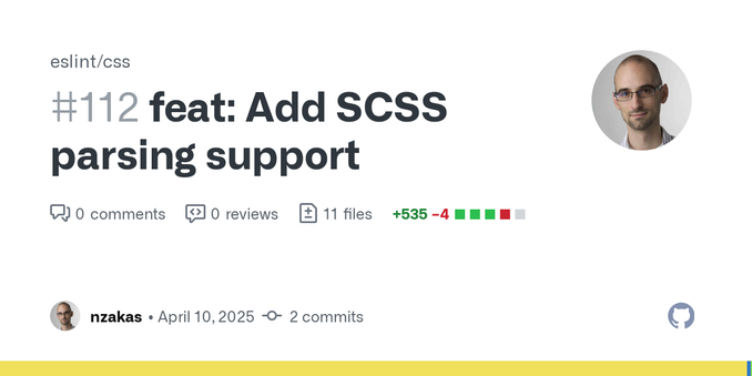 Prerequisites checklist

 I have read the contributing guidelines.



What is the purpose of this pull request?
Adds SCSS parsing support.
What changes did you make? (Give an overview)
Added a new ...