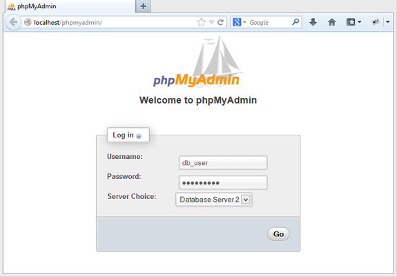 Add Multiple Hosts in phpMyAdmin