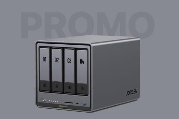 Promo : un NAS UGREEN à quatre baies avec Ethernet 10G à 565 € au lieu de 700