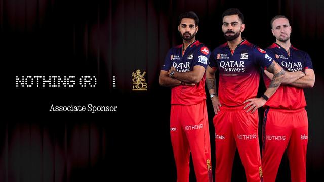 Nothing becomes associate sponsor of Royal Challengers Bengaluru for 2025 T20 Season