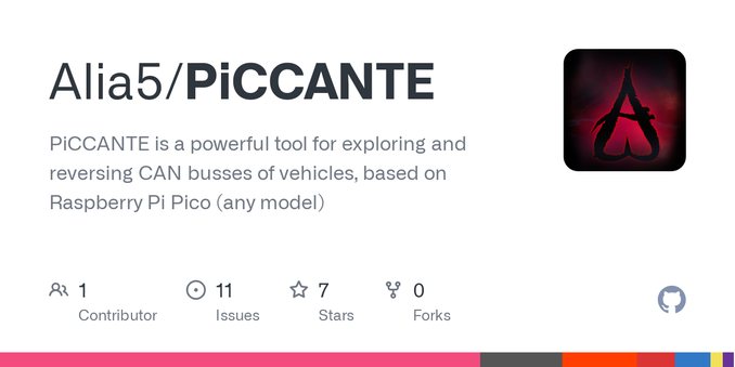 PiCCANTE is a powerful tool for exploring and reversing CAN busses of vehicles, based on Raspberry Pi Pico (any model) - Alia5/PiCCANTE