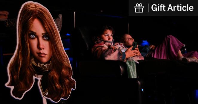 Blumhouse and Universal made Movie Mate available for only one night and only during screenings of an old movie, “M3GAN,” about artificial intelligence run amok.