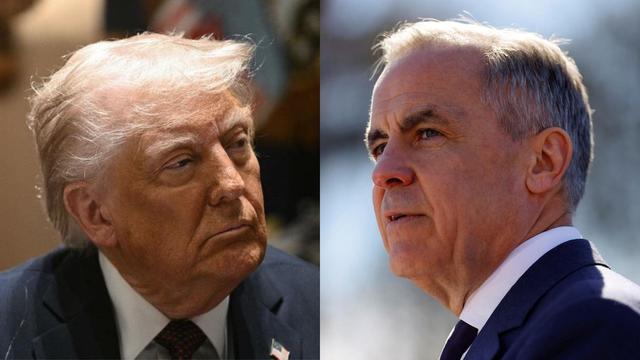 Donald Trump et Mark Carney