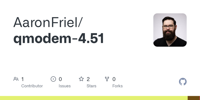 Contribute to AaronFriel/qmodem-4.51 development by creating an account on GitHub.
