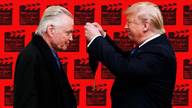 Jon Voight and Donald Trump Jon Voight and Donald Trump