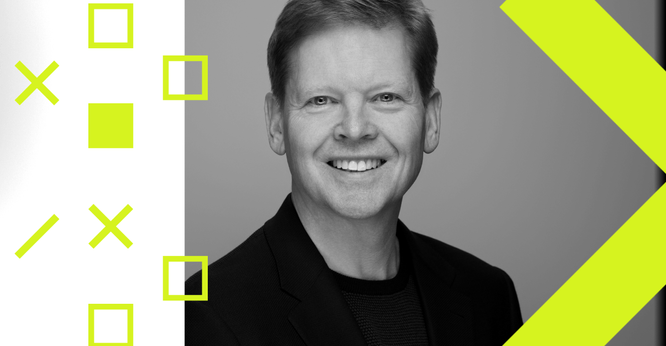 Photo illustration of Reuters president Paul Bascobert.