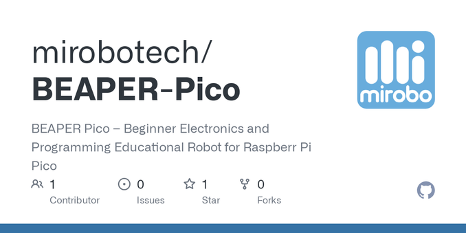 BEAPER Pico – Beginner Electronics and Programming Educational Robot for Raspberr Pi Pico - mirobotech/BEAPER-Pico