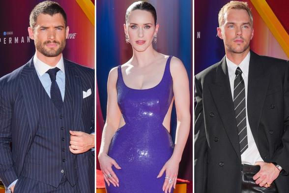 Nicholas Hoult, Rachel Brosnahan, David Corenswet, James Gunn and more