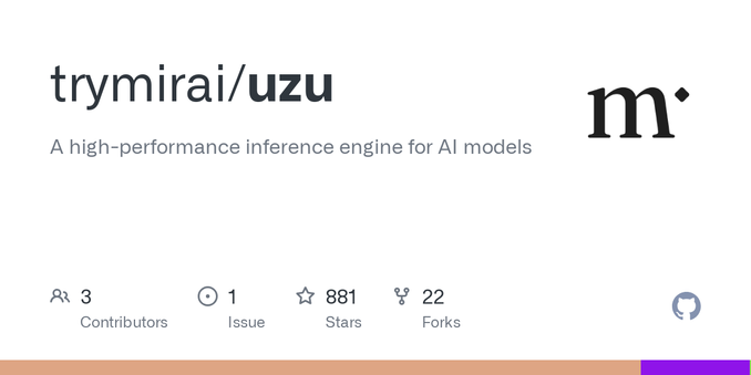 A high-performance inference engine for AI models. Contribute to trymirai/uzu development by creating an account on GitHub.