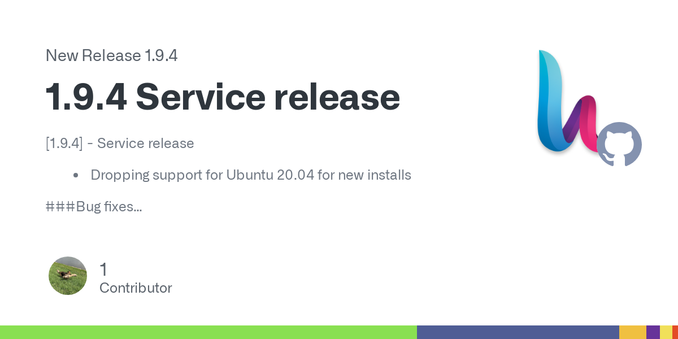 [1.9.4] - Service release

Dropping support for Ubuntu 20.04 for new installs

###Bug fixes

Fix: 421 error on all web and mail domains after Apache 2.4.64 update (#5058)
Fix: Set default SOA retry...