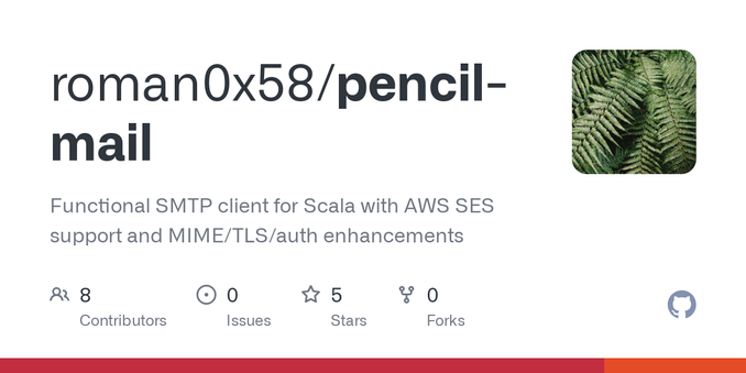 Functional SMTP client for Scala with AWS SES support and MIME/TLS/auth enhancements - roman0x58/pencil-mail