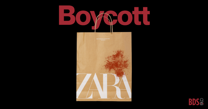 Boycott ZARA: Dressing Up Apartheid and Genocide