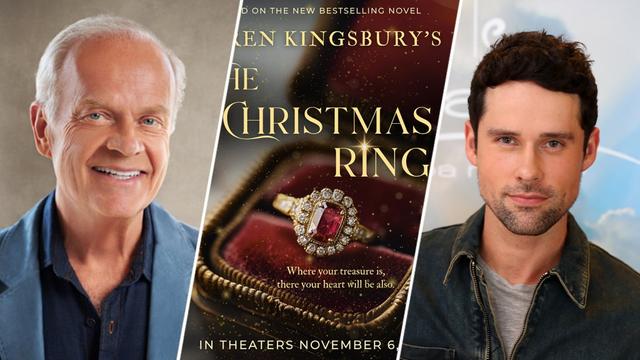 Kelsey Grammer and Benjamin Hollingsworth join 'The Christmas Ring' cast.