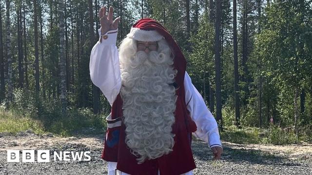 Santa in Lapland
