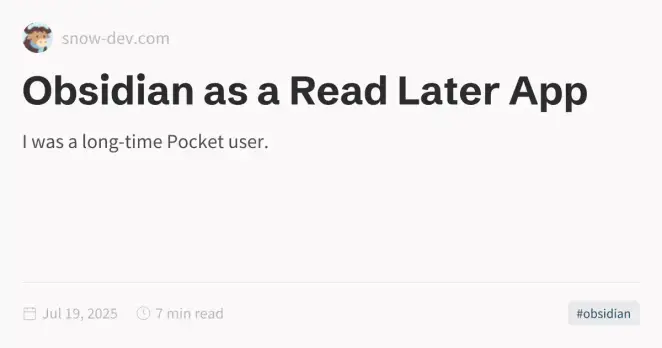 I was a long-time Pocket user.