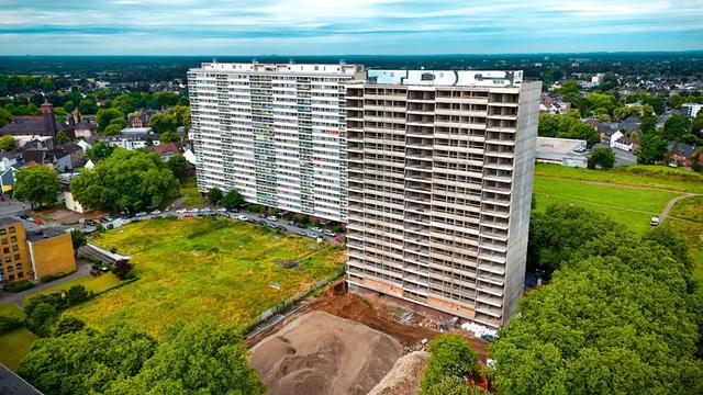 Hochhaus Weißer Riese wird gesprengt: Riesige Evakuierung in Duisburg | Regional