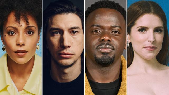 Rosalind Eleazar, Adam Driver, Daniel Kaluuya, and Anna Kendrick 