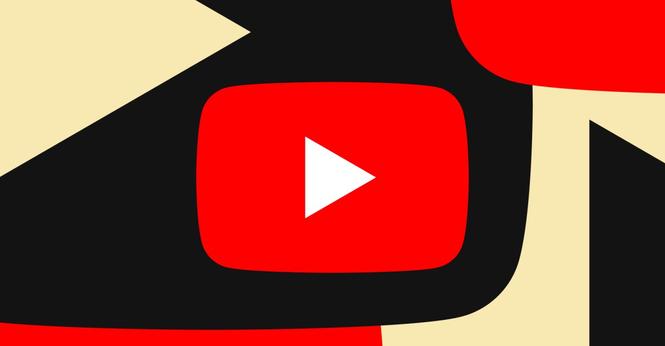 Illustration of the Youtube logo.