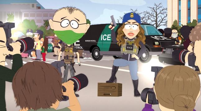 Kristi Noem is parodied on 'South Park'